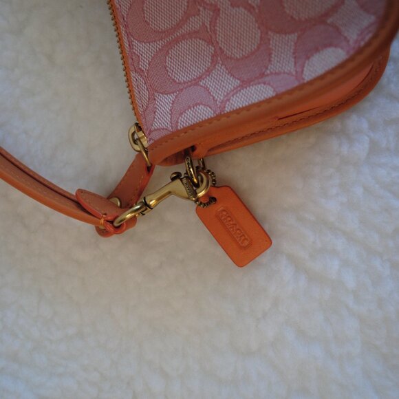 COACH - Swinger 20 in Pink and Orange - Picture 6 of 7